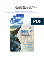 Download Hills Chemistry For Changing Times 15Th Edition John W Hill full chapter