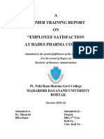 Final Training Report BBA 5th Sem