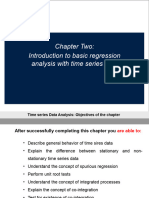 Basic Regression Analysis With TS Data Nature of TS Data