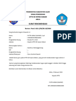 Surat Rekomendasi 1