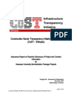Final Assurance Report (Hawassa U-Admin Package Project)