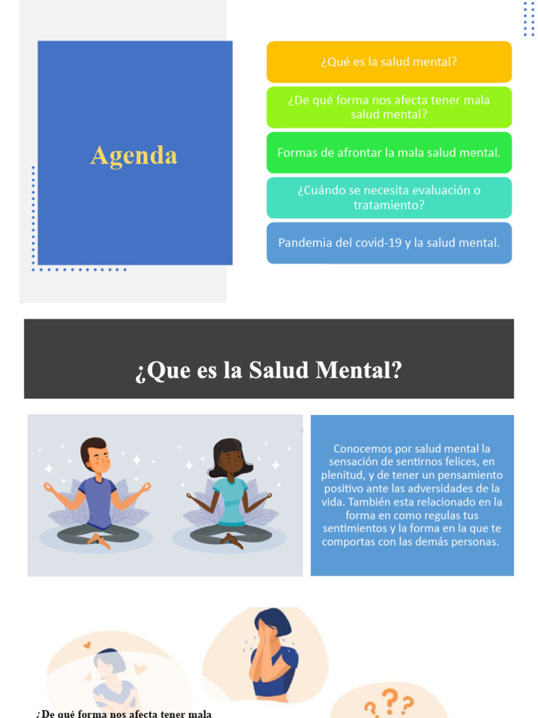 Impacto y Manejo de la Salud Mental | PDF | Mente | Salud mental