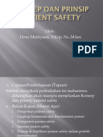 Konsep Dan Prinsip Patient Safety