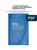 Money Understandings and Misunderstandings 1St Ed 2020 Edition Mohammad Ashraf Full Chapter