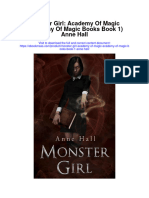 Monster Girl Academy of Magic Academy of Magic Books Book 1 Anne Hall Full Chapter