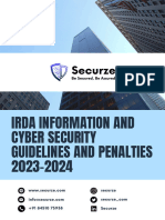 IRDA Information and Cyber Security Guidelines and Penalties 2023-2024