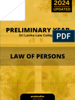 Law of Persons - 2024 (English)