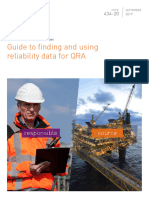 Guide To Finding and Using Reliability Data For QRA: Source Responsible