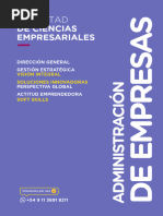 Administracion de Empresas 2024 - Folleto