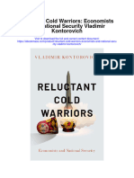 Reluctant Cold Warriors Economists and National Security Vladimir Kontorovich All Chapter