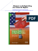 Religious Rhetoric in Us Right Wing Politics Chiara M Migliori All Chapter