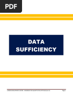 Data Sufficiency