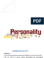 THEORIES IN PERSONALITY DEVELOPMENT