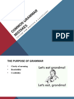 C-3. Common - Grammar - Mistakes