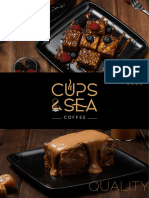Cups & Sea Coffee Menu 2023