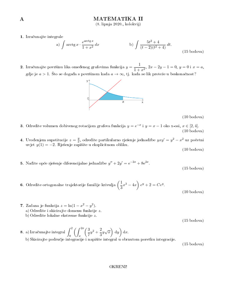 Mat2 Kol 8 10 - 06 - 2020 1 | PDF