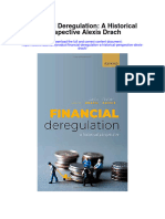 Download Financial Deregulation A Historical Perspective Alexis Drach full chapter