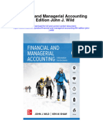Financial and Managerial Accounting 9Th Edition John J Wild Full Chapter