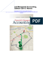 Download Financial And Managerial Accounting 15Th Edition Carl S Warren full chapter