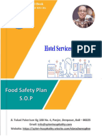 Food Safety Plan - S.O.P