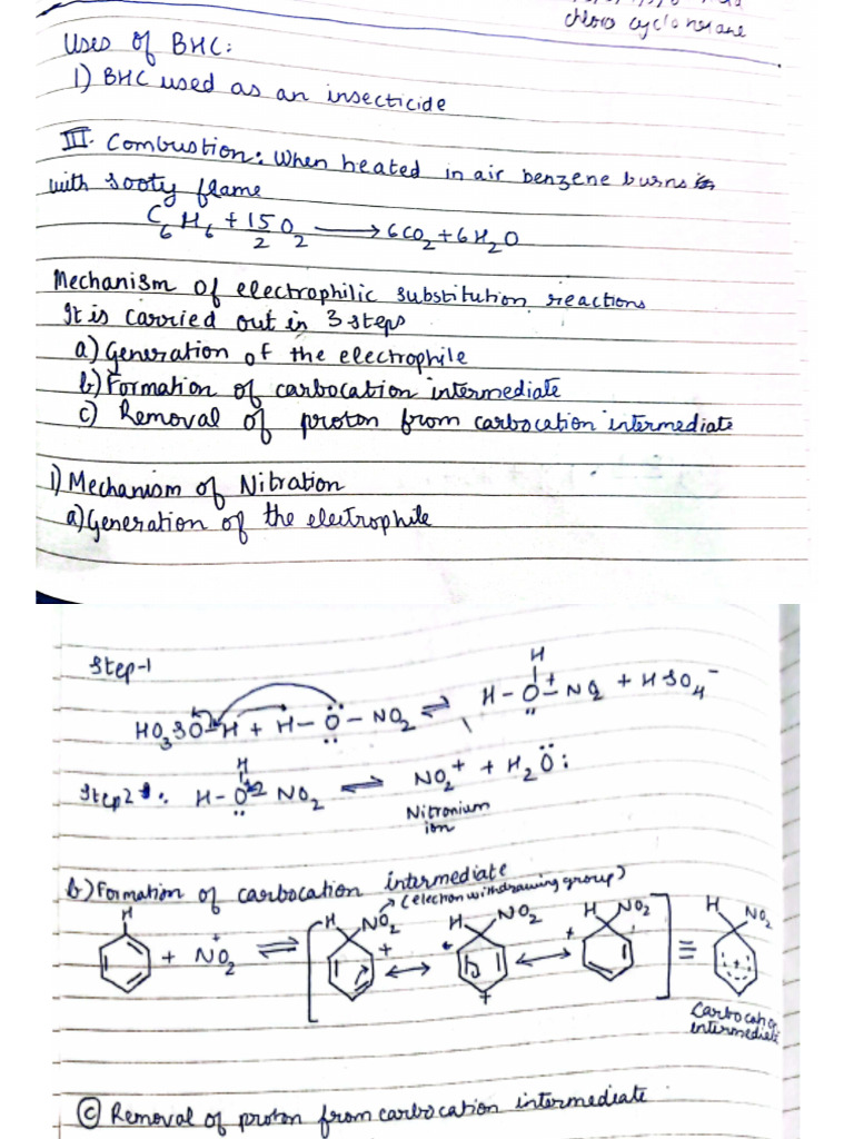 Hydrocarbons Class Notes 7.12.23 PDF | PDF