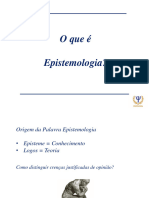 O Que É Epistemologia PDF