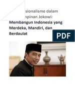 Makalah Jokowi