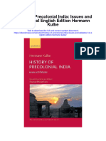 History of Precolonial India Issues and Debates 1St English Edition Hermann Kulke Full Chapter