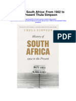 Download History Of South Africa From 1902 To The Present Thula Simpson full chapter