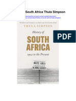 History of South Africa Thula Simpson Full Chapter