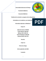 Análisis de la evolución o progreso de los dispositivos  informáticos en la medicina