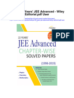 Wileys 22 Years Jee Advanced Wiley Editorial User All Chapter