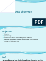 Acute Abdomen