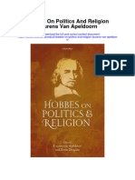 Hobbes On Politics and Religion Laurens Van Apeldoorn Full Chapter