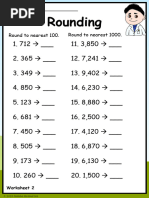 Rounding Off Worksheet | PDF