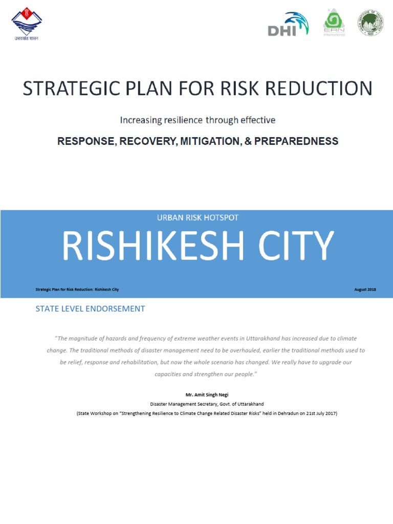Rishikesh Risk Reduction Strategies | PDF | Disaster Risk Reduction ...