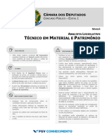 cns102 Analista Legislativo Tecnico em Material e Patrimoniocns102 Tipo 1 Manha