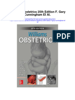 Williams Obstetrics 25Th Edition F Gary Cunningham Et Al All Chapter
