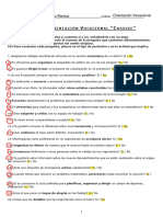 Test de Orientación Vocacional Chaside - Protocolo