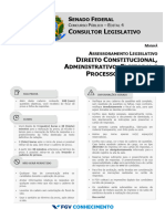FGV 2022 Senado Federal Consultor Legislativo Direito Constitucional Administrativo Eleitoral e Processo Legislativo Prova