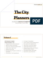 The City Planners Free Lessons and Exemplar