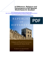 Download Republics Of Difference Religious And Racial Self Governance In The Spanish Atlantic World Karen B Graubart all chapter