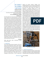 Mmscience - 2021 11 - Weldability of Cobalt Alloys by Hybrid Methods