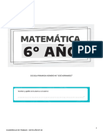 Cuadernillo Intensificación Matemática Sexto 2023