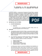 Apreciación de Situación e Informe Espacios Publicos