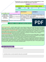 Evaluacion Diagnostica - 3er Grado-Arte y Cultura