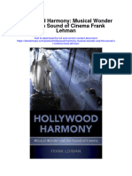 Download Hollywood Harmony Musical Wonder And The Sound Of Cinema Frank Lehman full chapter