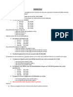 Aula 4.1 - Planejamento e Administraçõ Do Fluxo de Caixa - Exercício