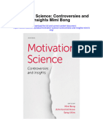 Download Motivation Science Controversies And Insights Mimi Bong full chapter