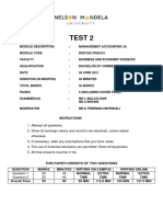 RGKV301 Test 2 - 2021